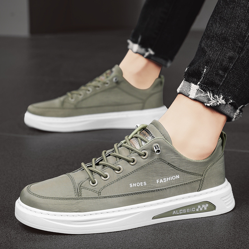 Summer silk sneakers