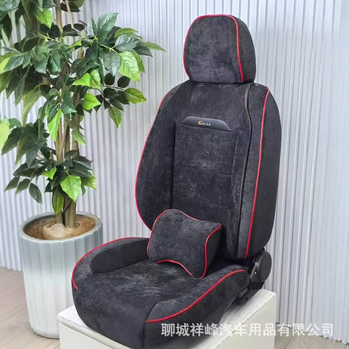 Car Seat Cushion Linen Seat Cushion Chenille Full Surround All-Season Universal Seat Cushion Cross-Border Summer