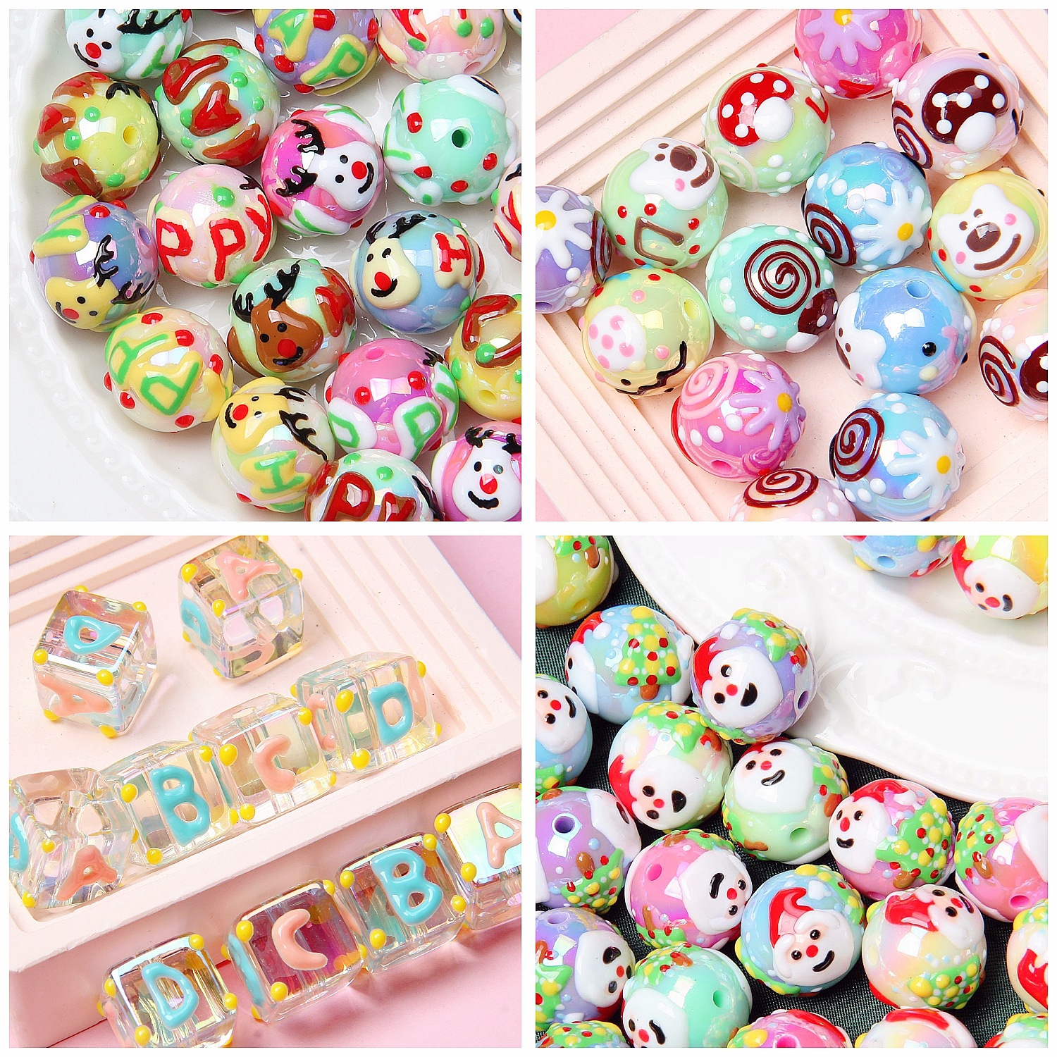 (Wholesale), beads, accessory, bracelet, mobile phone, accessories, hand painting, DIY