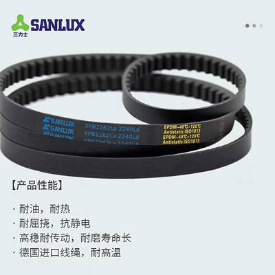 Sanlux Toothed Triangle Avtomobil ötürücü kəmərləri