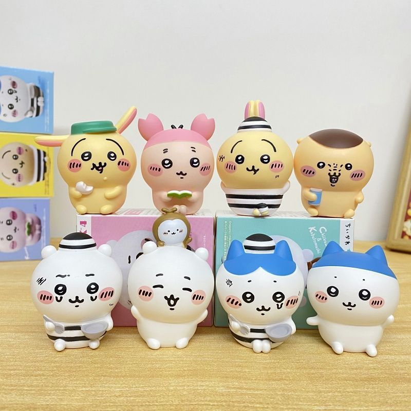 Jiyikawa ブラインドボックスフレンズシリーズ Xiaobaji Yusaqi 周辺機器かわいい人形人形装飾品女性ギフト|undefined