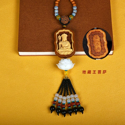 for Safe Entry and Exit in – Car hanging - ksitigarbha-bodhisattva