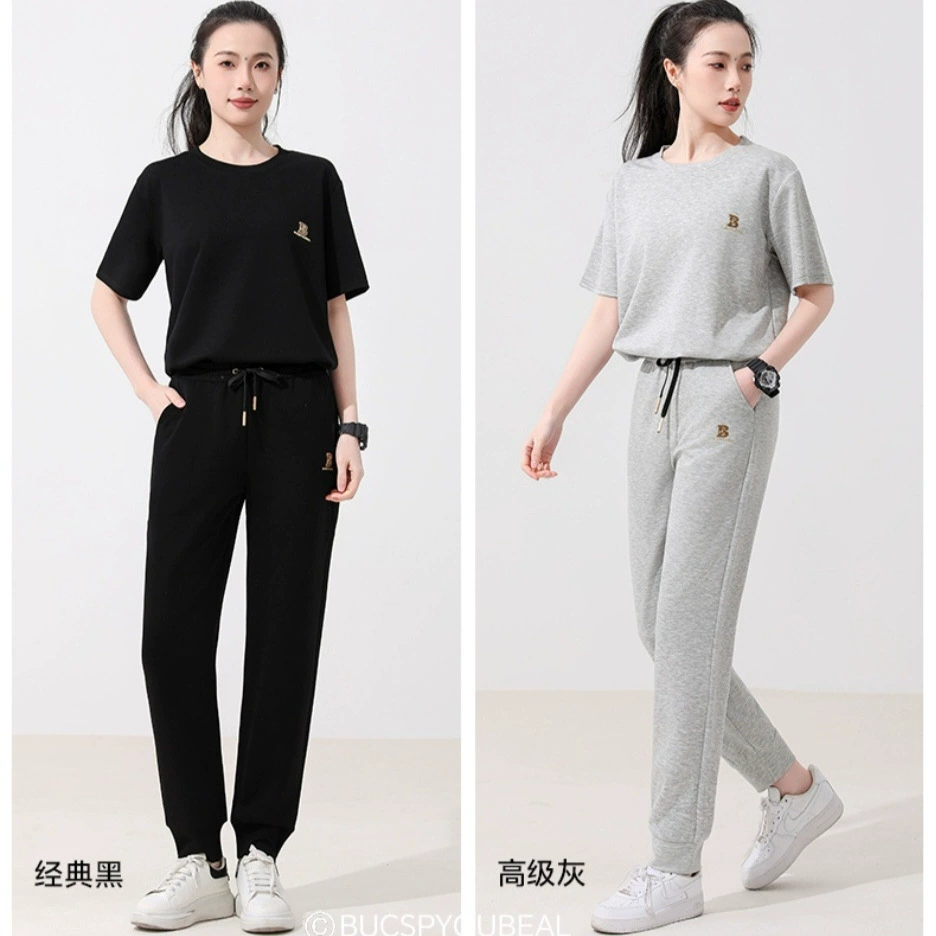 2025 весна и лето новые воздушные хлопковые повседневные брюки для мужчин и женщин