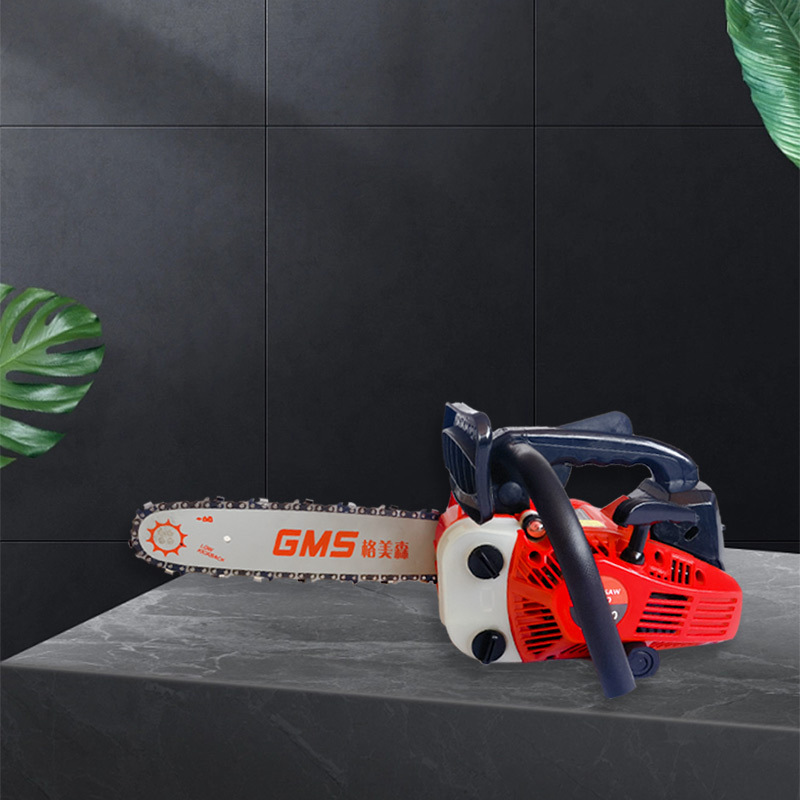 源头工厂单手手提锯户外2500小型油锯二冲程美安跨境批发伐木锯家