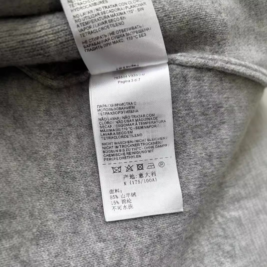 (2개) 여성을위한 에어 캐시미어 후드 재킷 LIU WEN 가을 및 겨울 무거운 양모 니트 카디건 지퍼 프로필 그레이 스웨터