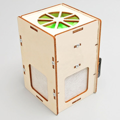 Tech Small DIY Air Purifier Hand Assembly Science Experiment Invention STEM Education Brain Teaser Toy