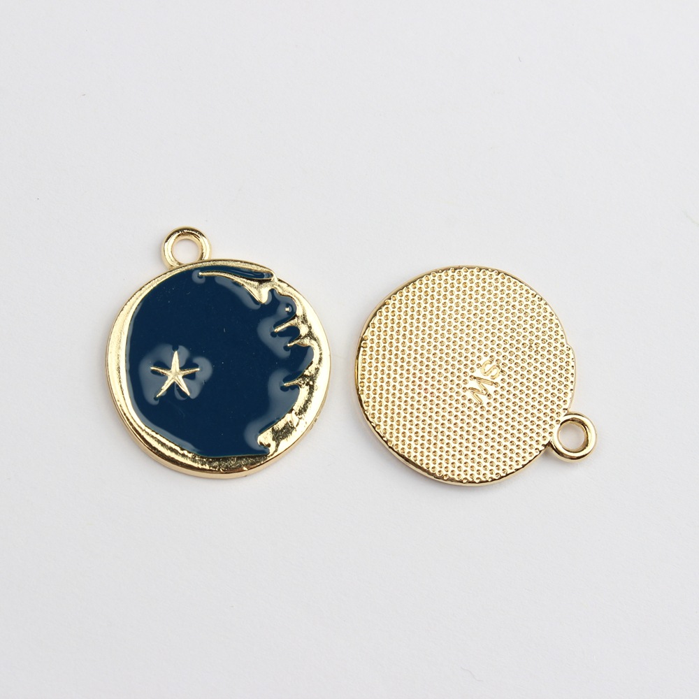 Zinc Alloy Round Star display picture 12