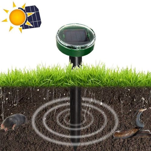 Manufacturer wholesale solar mouse repeller Amazon cross-border square ultrasonic animal repeller to repel snakes
