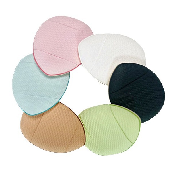 Cojín de tamaño de pulgar para fijar el maquillaje en las puntas de los dedos, disimulando parcialmente las imperfecciones, detalle de dedos en forma de pantuflas pequeñas, herramienta de maquillaje para el maquillaje en las puntas de los dedos.