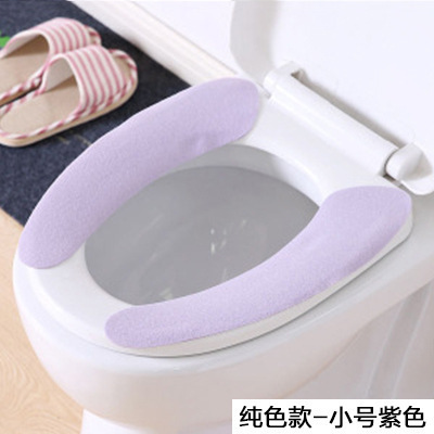 Toilet mat, universal for all seasons, washable, summer waterproof toilet sticker, affixable toilet sticker, warm and thickened toilet seat cushion