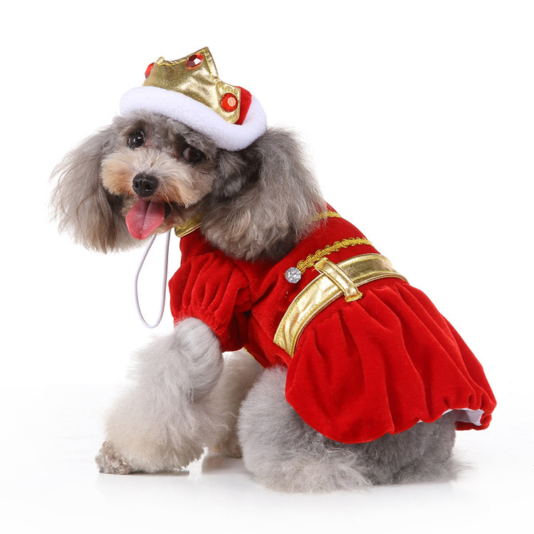 人気万人のクリスマスペット用品が爆発した個性的な服は、ペット犬のクリスマスペット服を責める|undefined