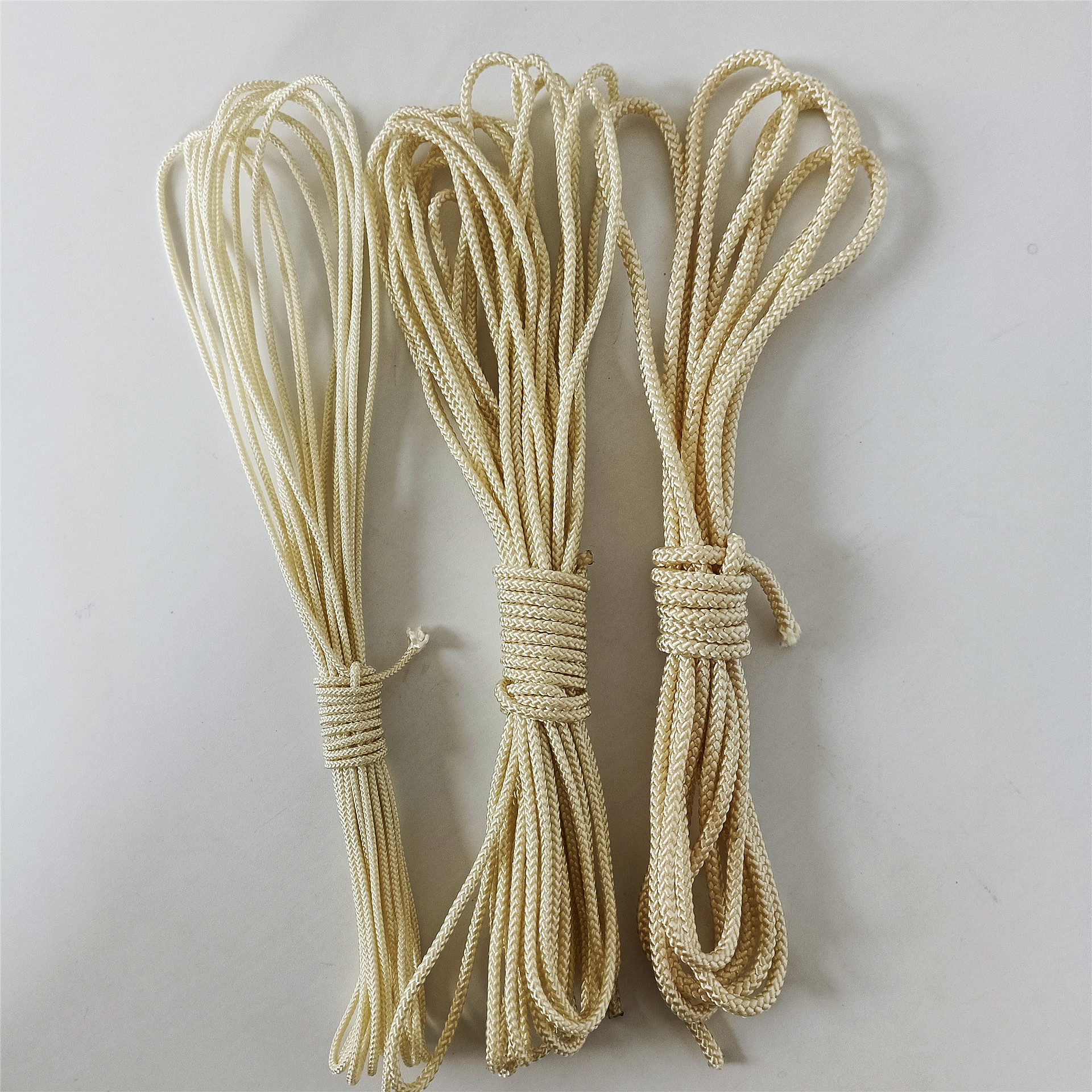 尼龙66编织绳 2mm3mm4mm8股锦纶双6耐磨绳 启动绳滑翔伞绳