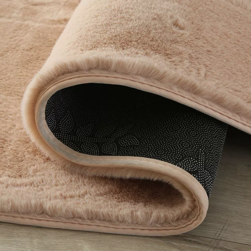 Оптовая продажа толстый имитация кролика плюшевые ковры для гостиной чайные ковры для подставки для спальни