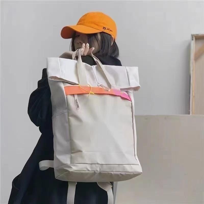 New Trendy Brand Large-Capacity Sports Bag Backpack Campus Student Versatile School Bag Couple Training Backpack Computer Bag