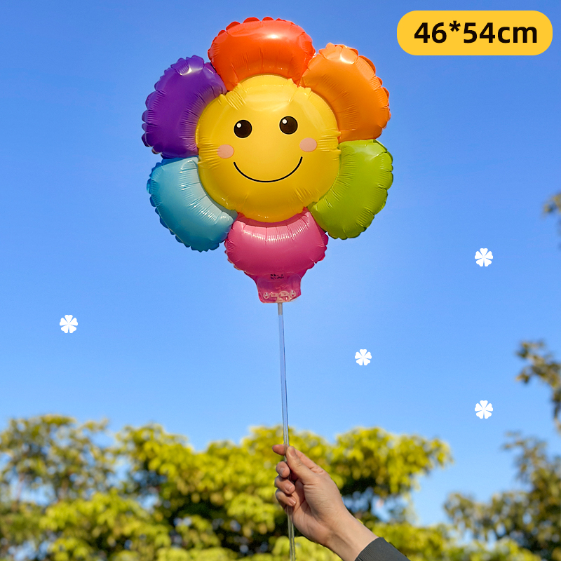 Air pump solar-powered, sunflower, 20 pieces