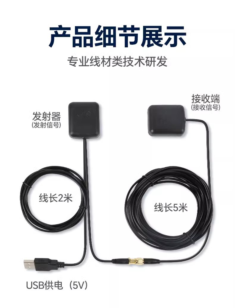 Gps Signal Amplifier Antenna Vehicle Positioning Signal Enhancement Navigator Vehicle Mobile Phone Navigation Signal Amplification