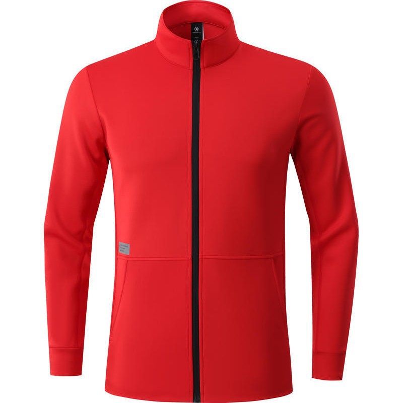 Casual de moda chaqueta deportiva de punto cautiverno invierno ropa de fitness casual suéter fútbol baloncesto bádminton alta elástica transpirable