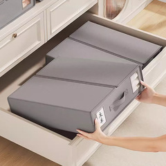 家庭用シーツ収納ボックスタンス寝室布団カバー収納ボックス折りたたみ式衣類防塵分類収納ボックス卸売り