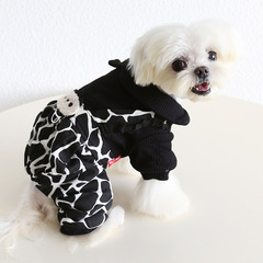 Petstyle 奶牛熊猫情侣装 2025秋冬新款 狗狗猫咪服装宠物狗衣服