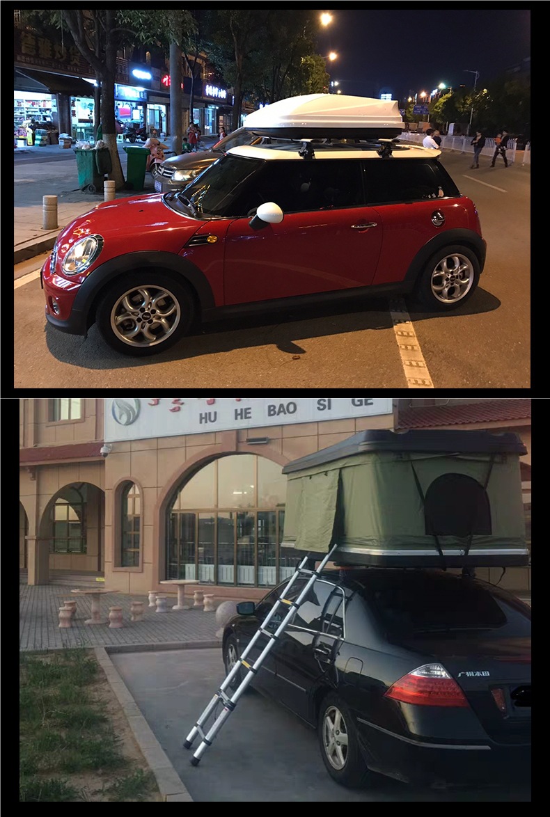 Universal Luggage Rack Crossbar for Cars, Pickup Trucks, Suvs, Aluminum Alloy Roof Rack Modification for Heavy-Duty Tent and Box Carrier