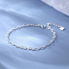 Chain, brand small design bracelet, summer universal jewelry, does not fade, simple and elegant design