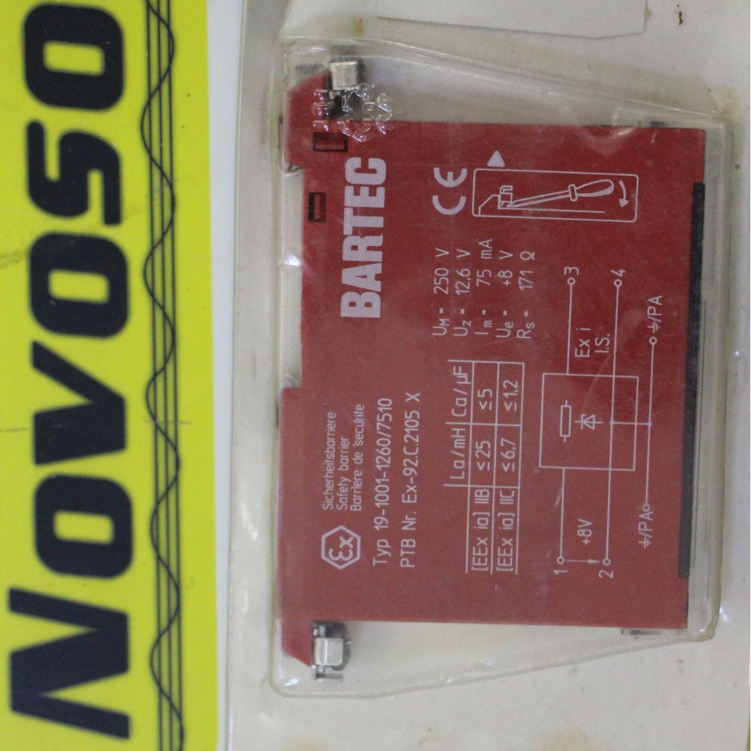 BARTEC控制继电器19-1001-1260/7510  EX-92.C.2105X