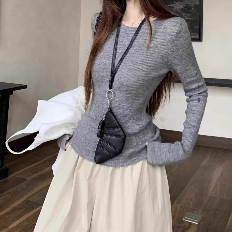 甜美叠穿蓬蓬花苞吊带背心针织衫阔腿哈伦裤女2025秋季时尚套装潮|undefined