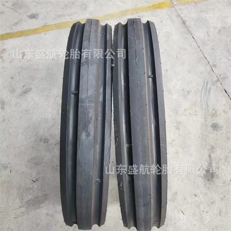 6.50-20四轮手扶拖拉机前轮导向轮胎650-20 F-2双沟耐磨王轮胎