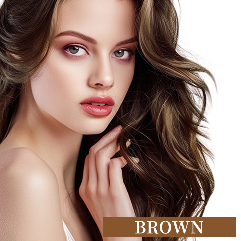 Un extracto de planta negra colorante para el cabello cubierto crema de color para el cabello blanco para el cabello negro en un lavado FDA colorante temporal para el cabello