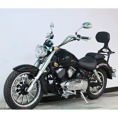 Motorcycle tail folding backrest puls driver