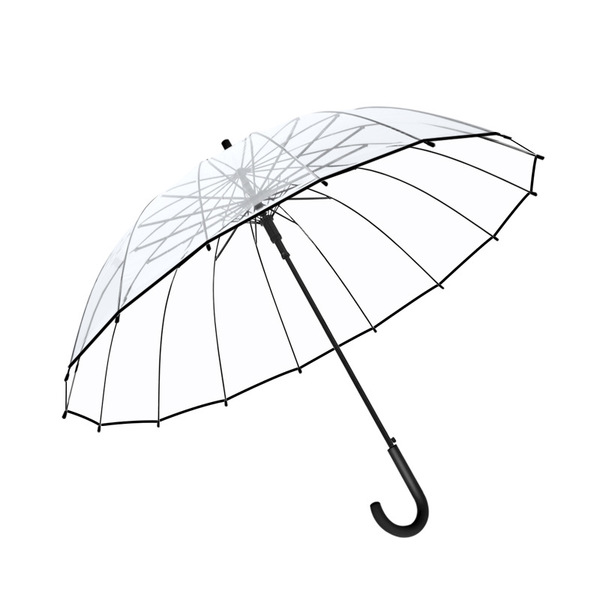 Automatic solid color fresh umbrella