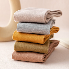 Fall/Winter Cotton Knee-High Socks, Black and White Over-the-Knee Socks for JK Uniforms, Japanese Student Style