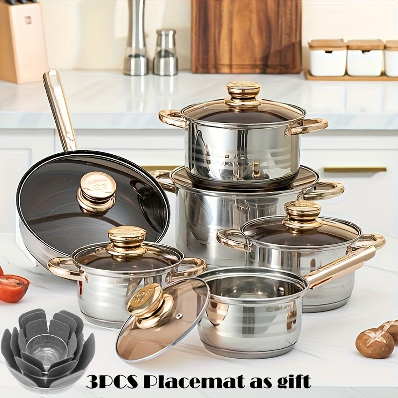 12 Pieces(Nonstick Pot