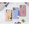 Korea Cartoon Bare Bears Our Naked Bear Applicable to Apple 12 Mobile Phone Character Double -Layer Card Piece Case