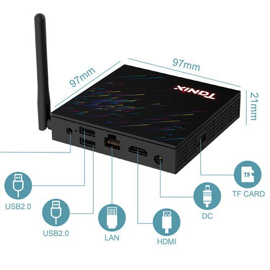 Хозяйственная коробка TX68 H618 - топ бокса Android14 ТВ BOX 4G/64G 5G WiFi ТВ-Box опт