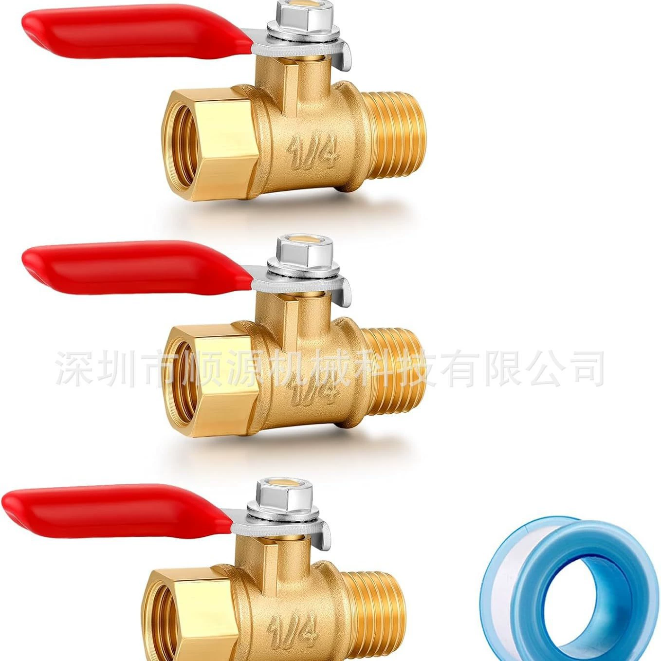 Медный малый шаровой клапан с резьбой NPT американского стандарта, мини-клапан, шаровой клапан воздушного компрессора, точечная поставка американского стандарта, резьба NPT