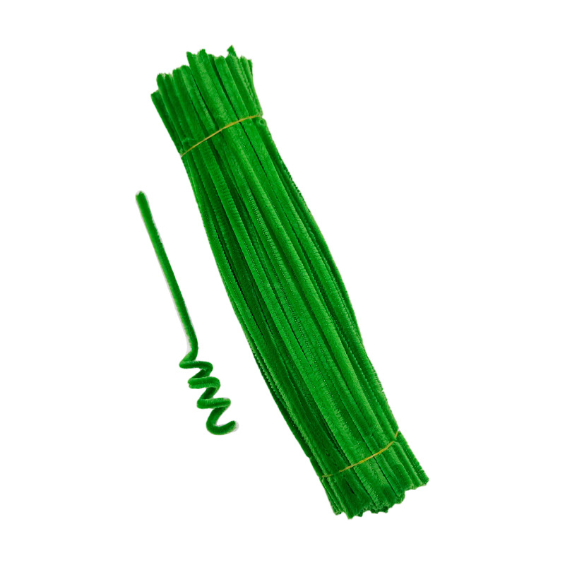 Cifrado [6mm Twisted stick] DIY tiras de lana de colores material hecho a mano de los niños ramo de terciopelo de dinosaurio lana Raíz de lana tiras