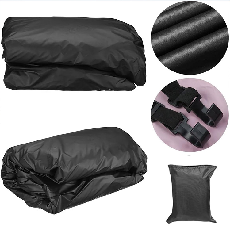 420D Oxford tela RV cubierta de techo impermeable RV ropa de protección solar camping remolque de la mitad de cubierta