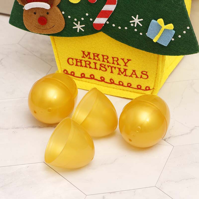 6cm Golden Egg Opening Mini Gashapon Children's DIY Easter Egg Toddler Handmade Eggshell Toy Wholesale