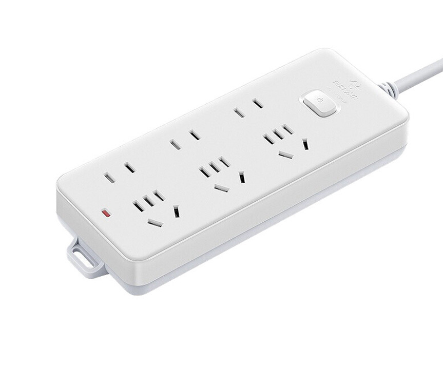 GN-M1330 10A 250V 1.8m/3m/5m 导线 带线插座 白色