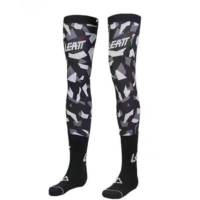 New Off-Road Motorcycle Ice Silk Compression Socks, Unisex, Lightweight, Non-Slip, with Elastic Design