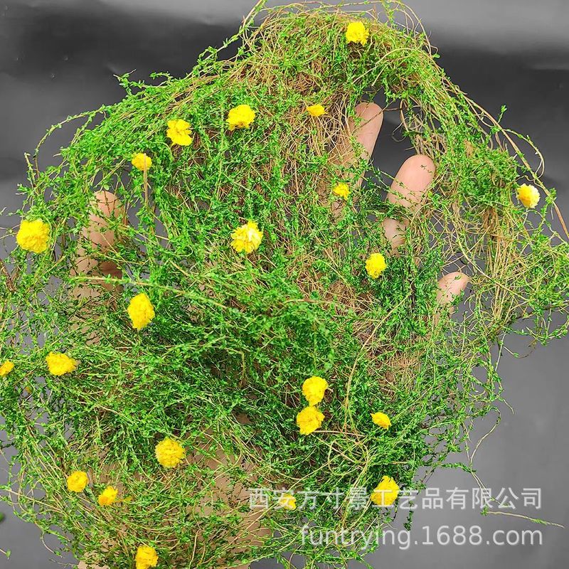 方寸景微缩仿真花藤模型花草爬山虎围栏装饰绿化DIY沙盘场景树叶|undefined