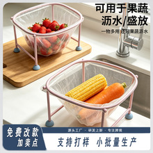 沥水架厨房沥水过滤网架过滤防堵洗碗池水槽剩菜残渣垃圾收纳滤网