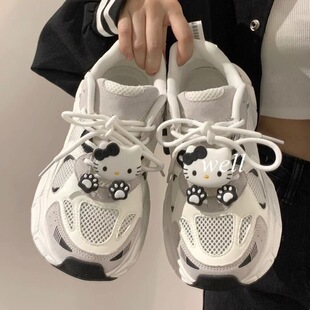 ԭ������kitty�ϵ�ЬŮ2024�¿��͸��ٴ�Ь�Ӻ��ŮЬ�\��Ь