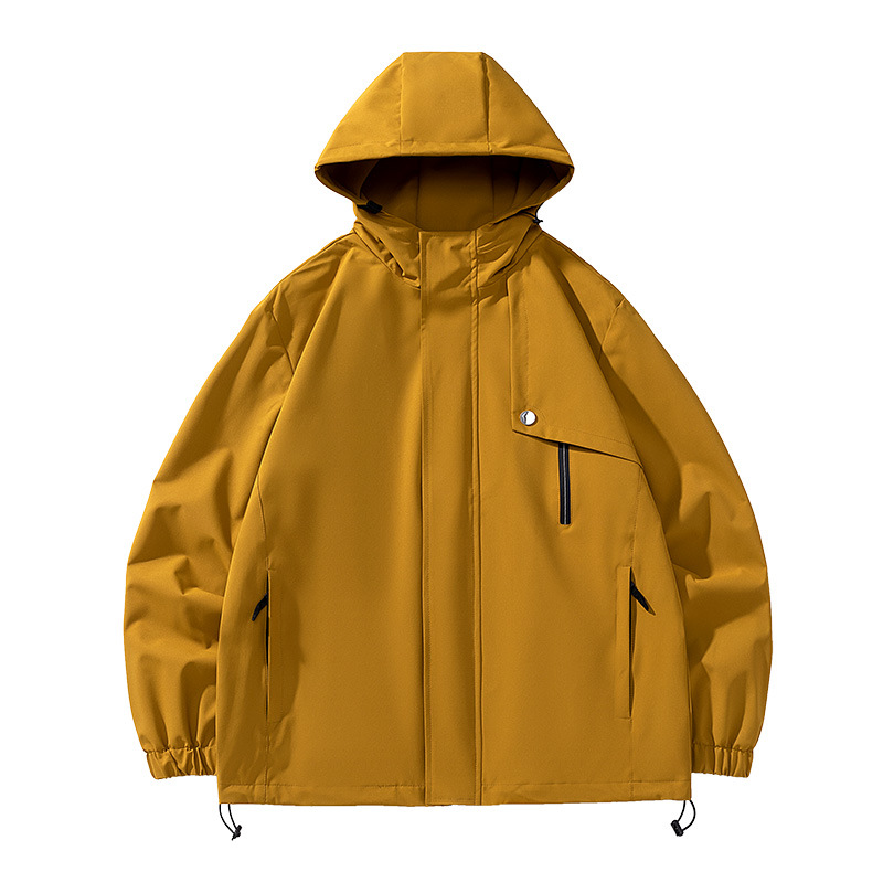 Waterdichte jas met capuchon voor dames en heren outdoor functionele jas_voghion.com
