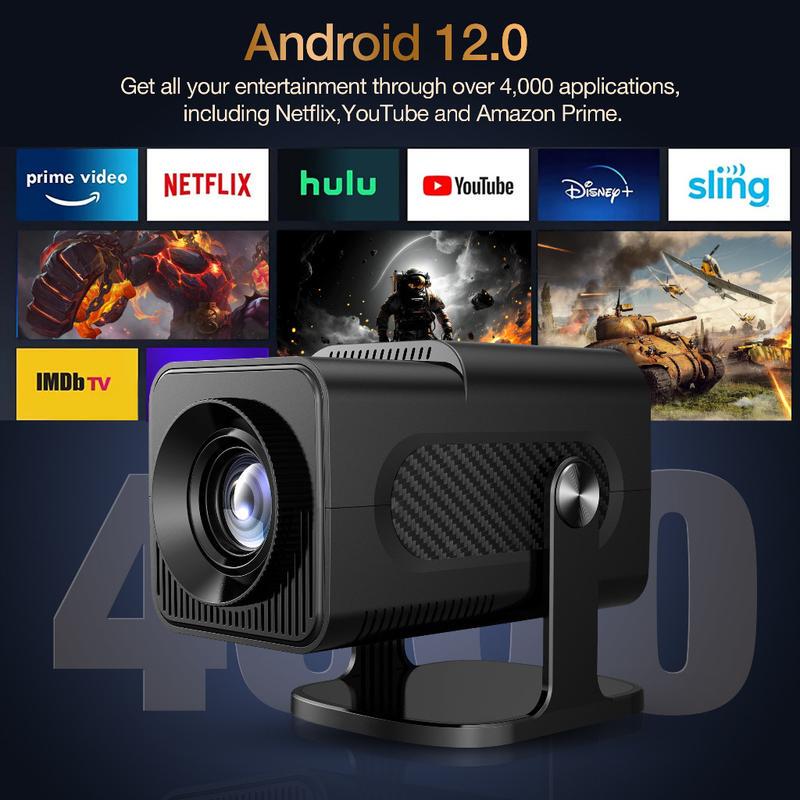 Cross-Border Hy320Mini High-Definition Projector with Screen Mirroring, Android Portable Mini Home Projector Manufacturer Cross-Border Hy320Mini High-Definition Projector with Screen Mirroring, Android Portable Mini Home Projector Manufacturer