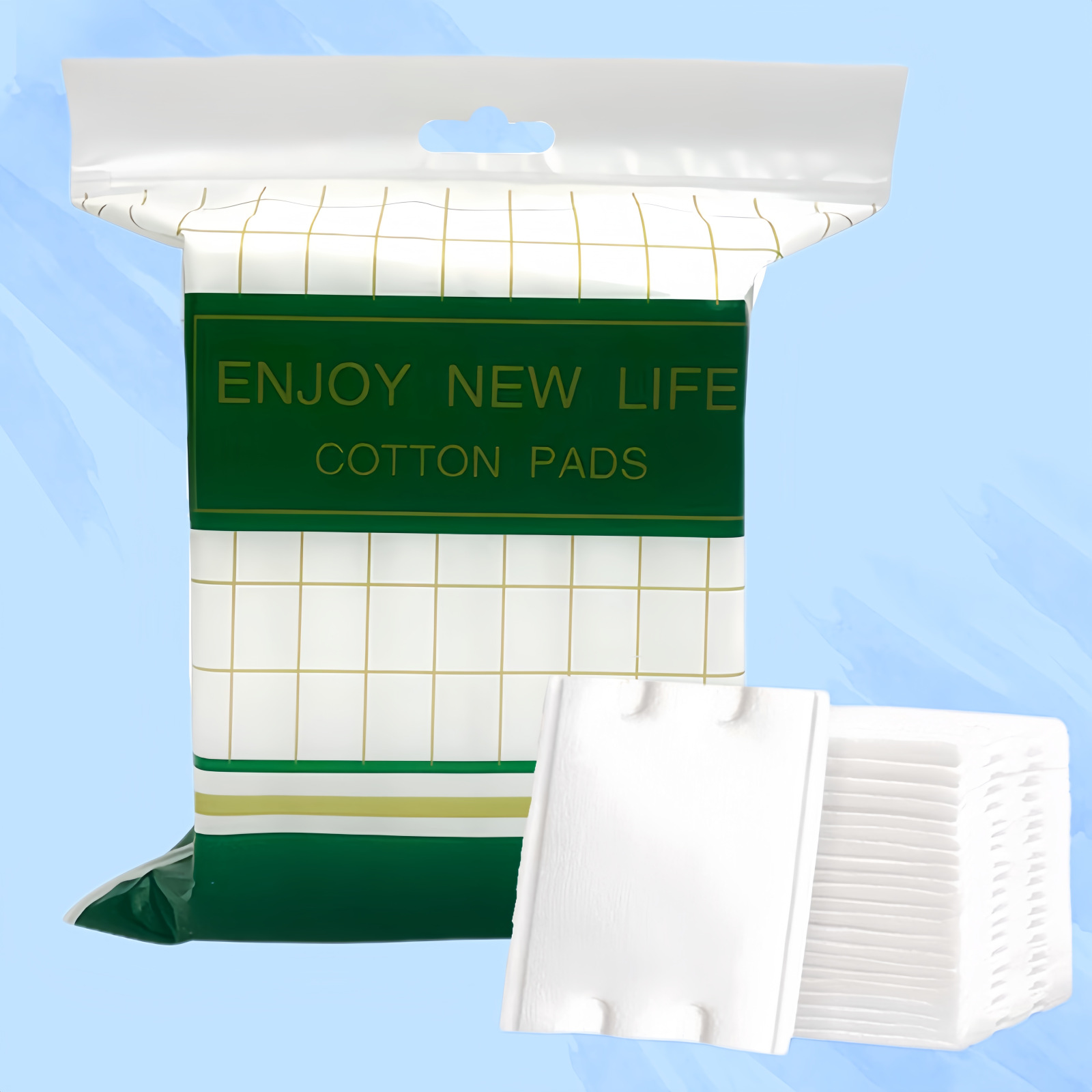 1000 rebanadas de algodón maquillaje húmedo, rebanadas de algodón maquillaje húmedo especiales, rebanadas de algodón maquillaje desechables, rebanadas de algodón limpiador, algodón delgado