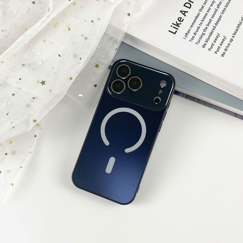 AG磨砂大视窗C形宽磁吸适用iPhone17promax手机壳苹果16Pro保护套|undefined