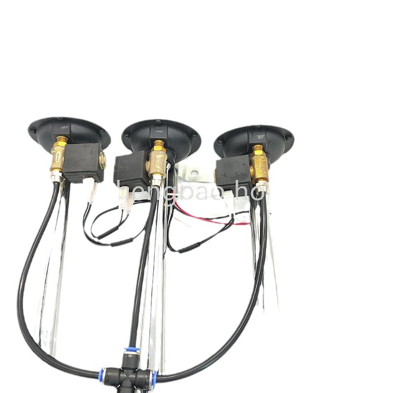 Tres tubos baby shark música ultrasonida camión altavoz eléctrico coche camión altavoz de altavoz de aire