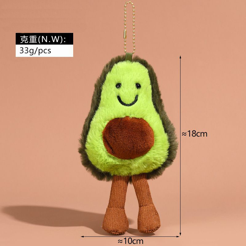 Avocado (gold bead chain style)